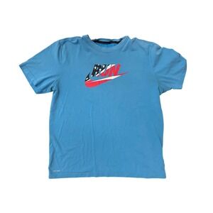 Nike Womens Patriotic Run Shirt Size L